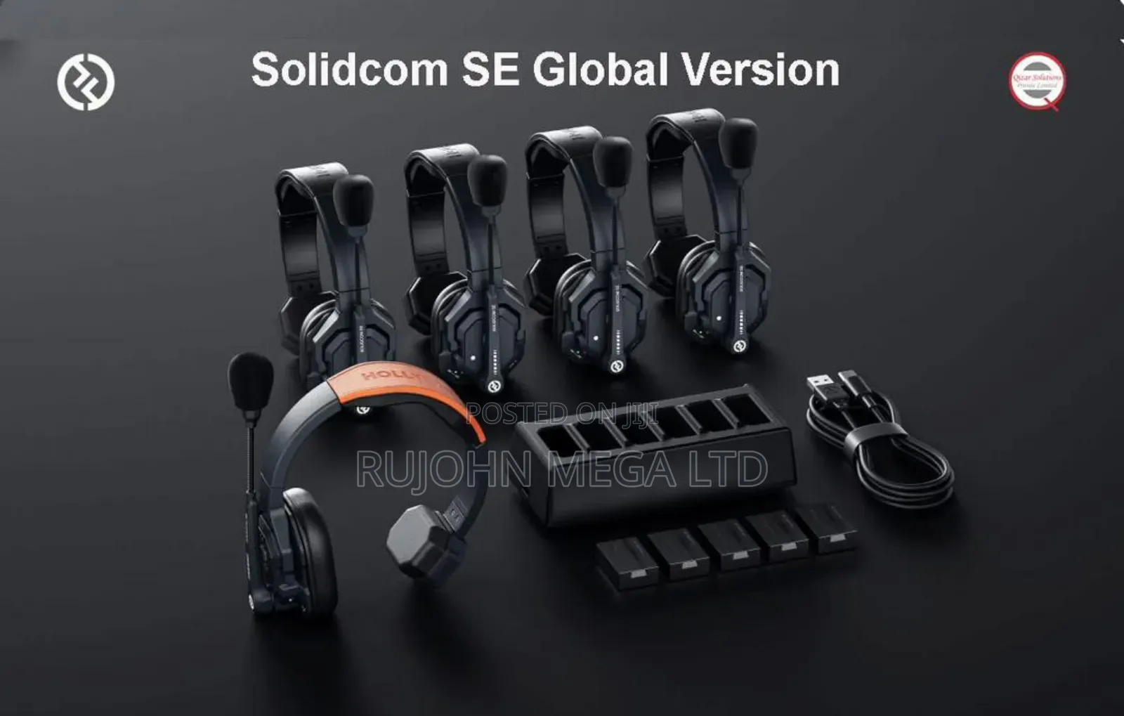 Hollyland Solidcom Se Global 5s 5person Full-Duplex Intercom