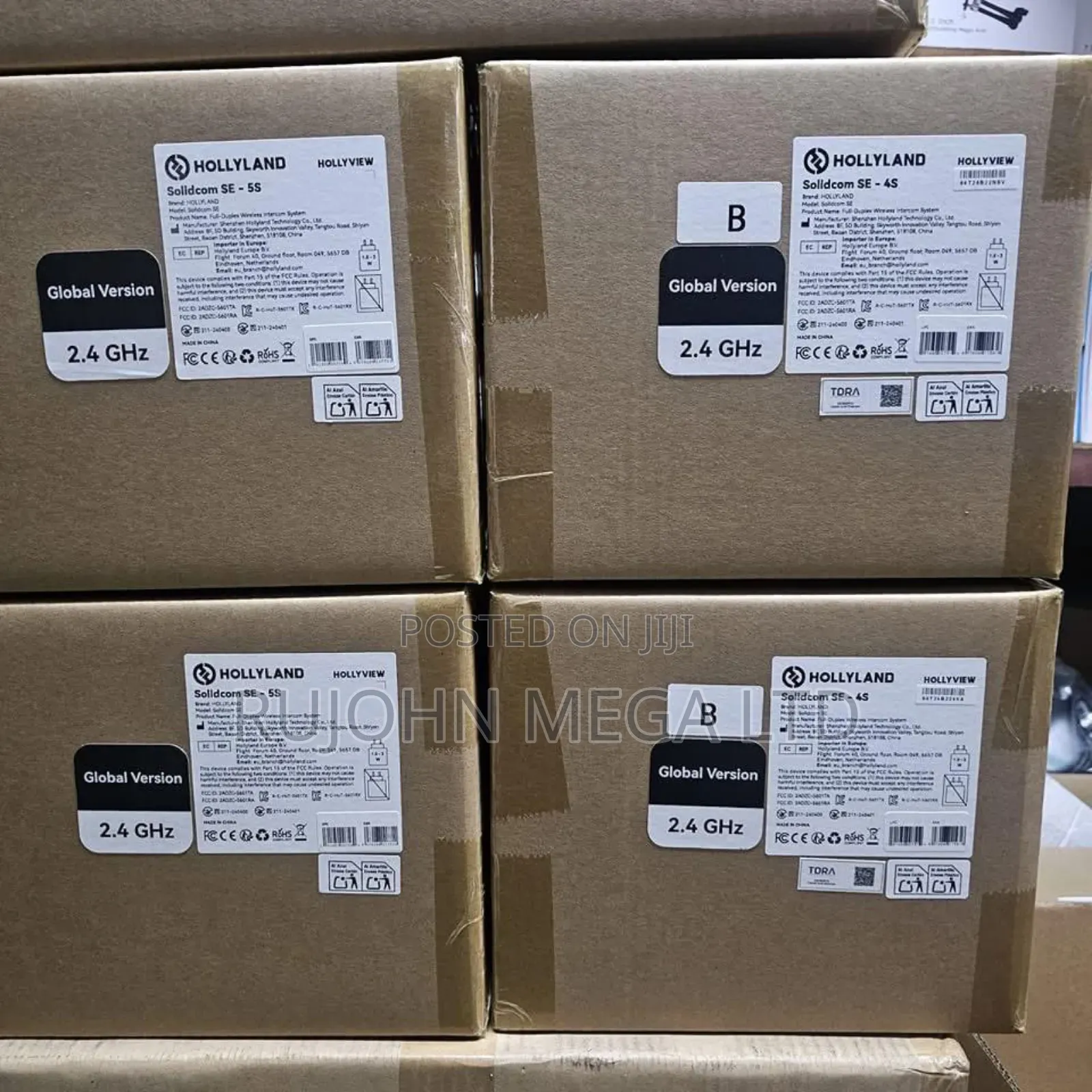 Hollyland Solidcom Se Global 5s 5person Full-Duplex Intercom