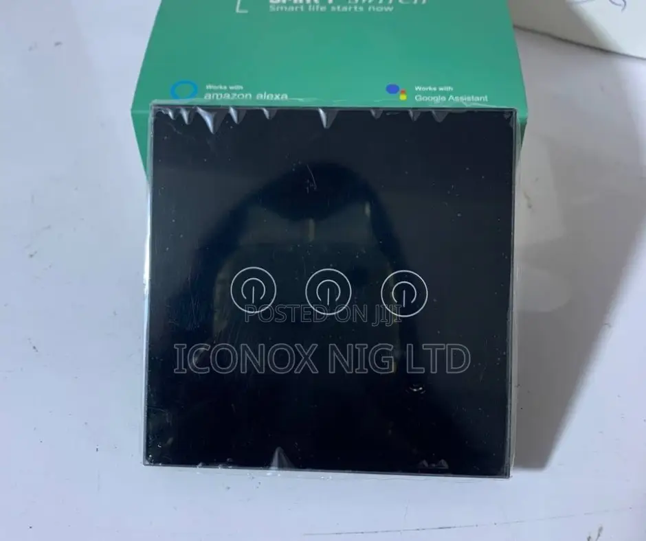 Tuya 3 Gang Wifi Smart Light Switch