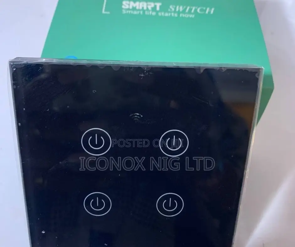 Tuya 4 Gang Wifi Smart Light Switch 10a