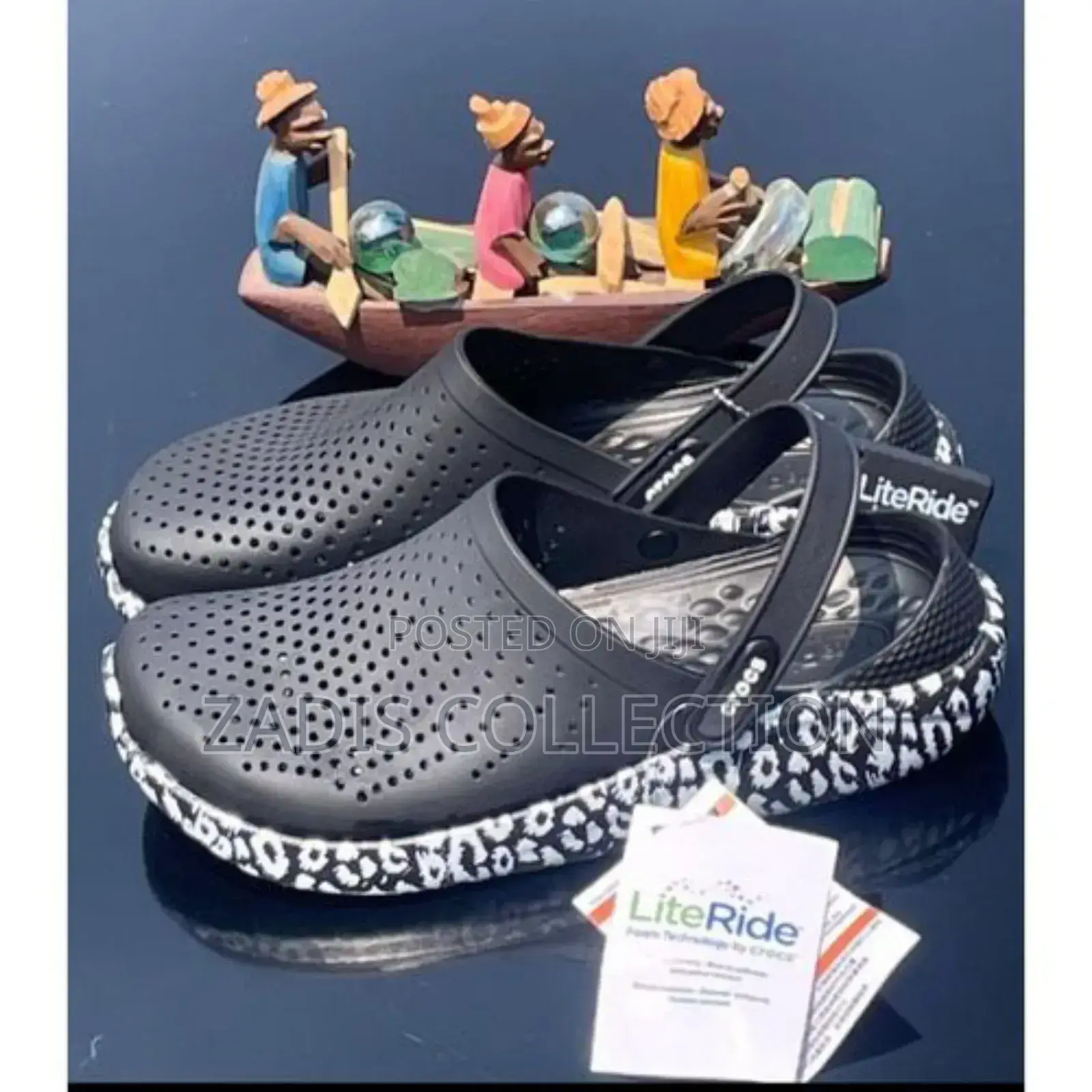 Spotted Lite Ride and Crocks
