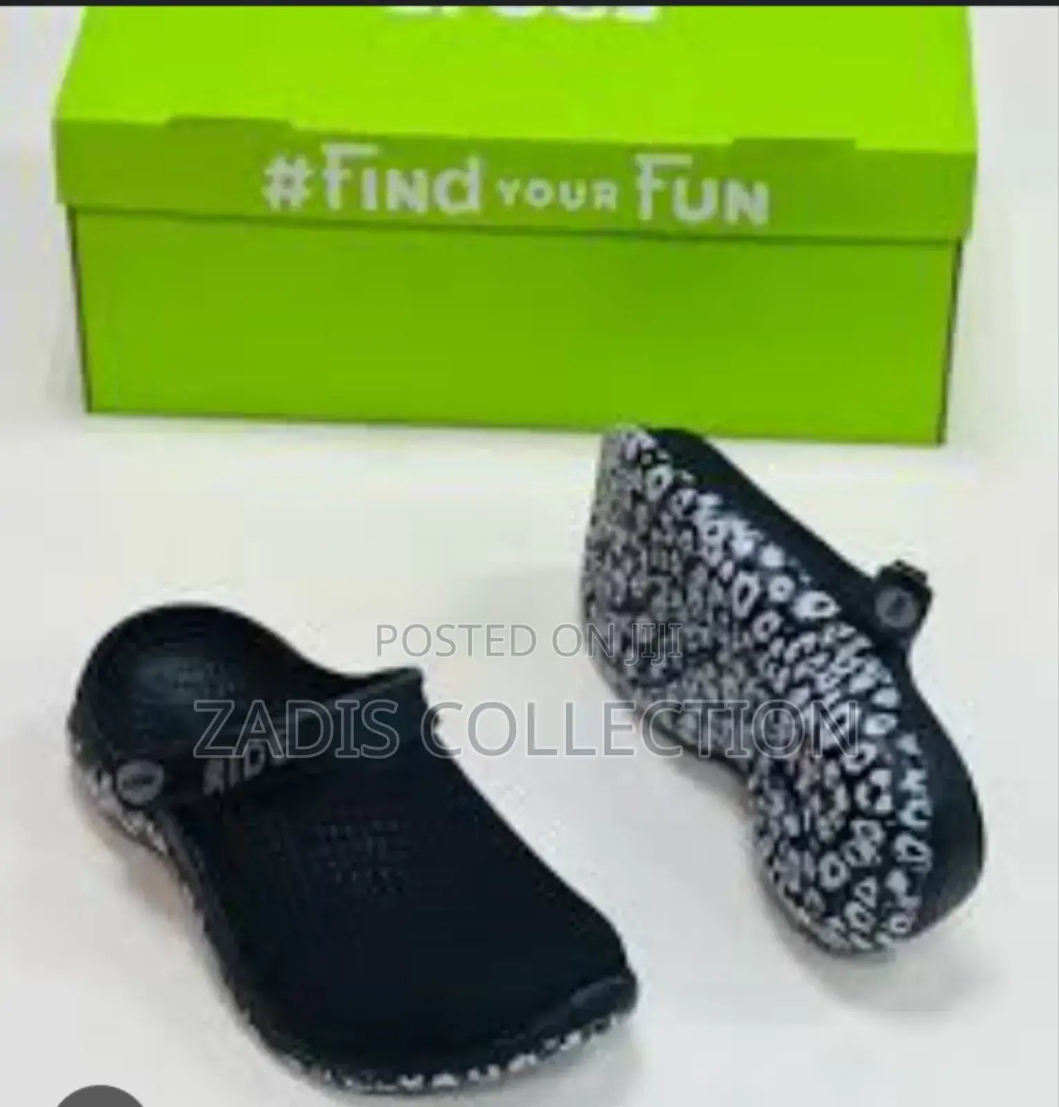 Spotted Lite Ride and Crocks