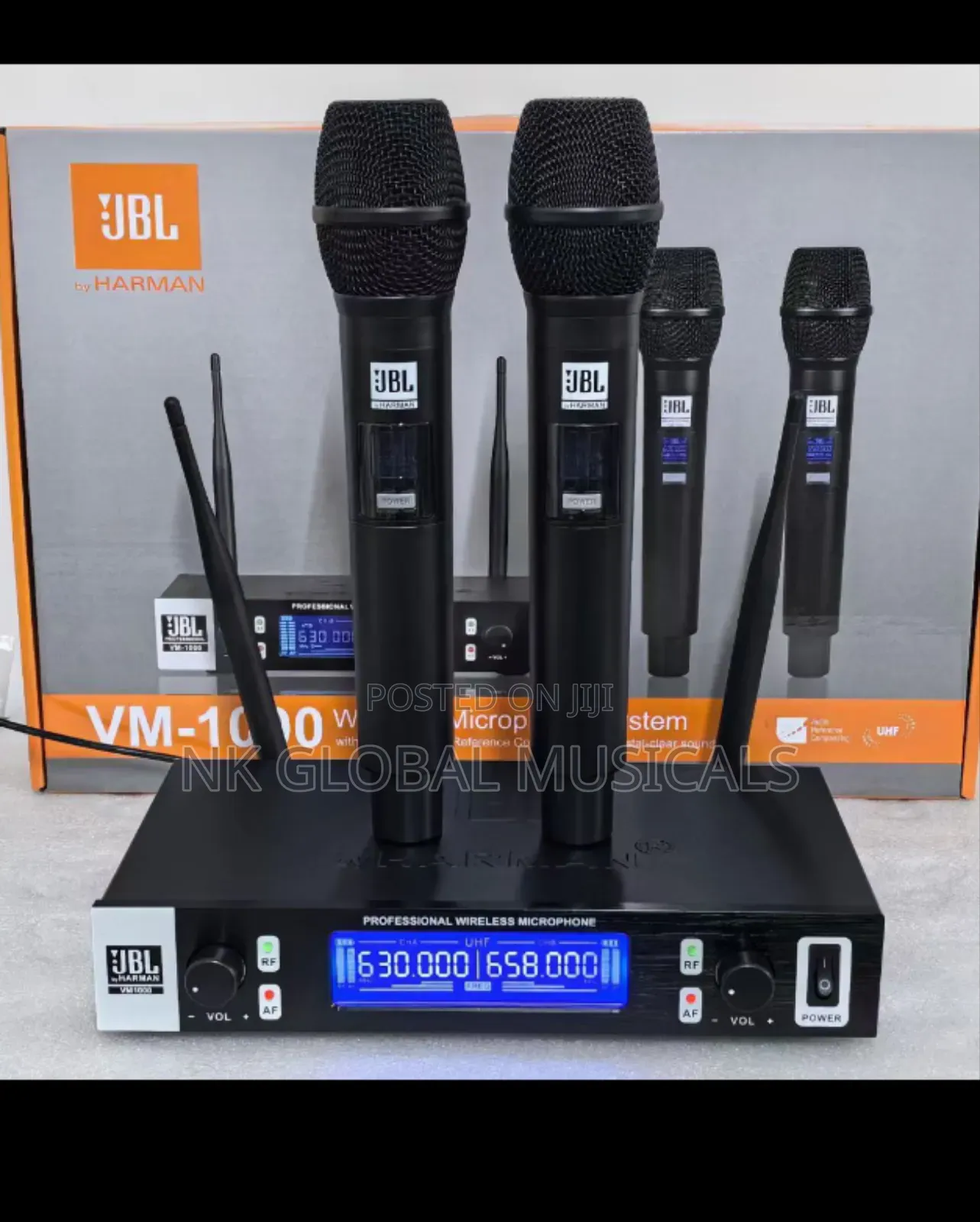 JBL Vm 1000 Uhf Wireless Microphone
