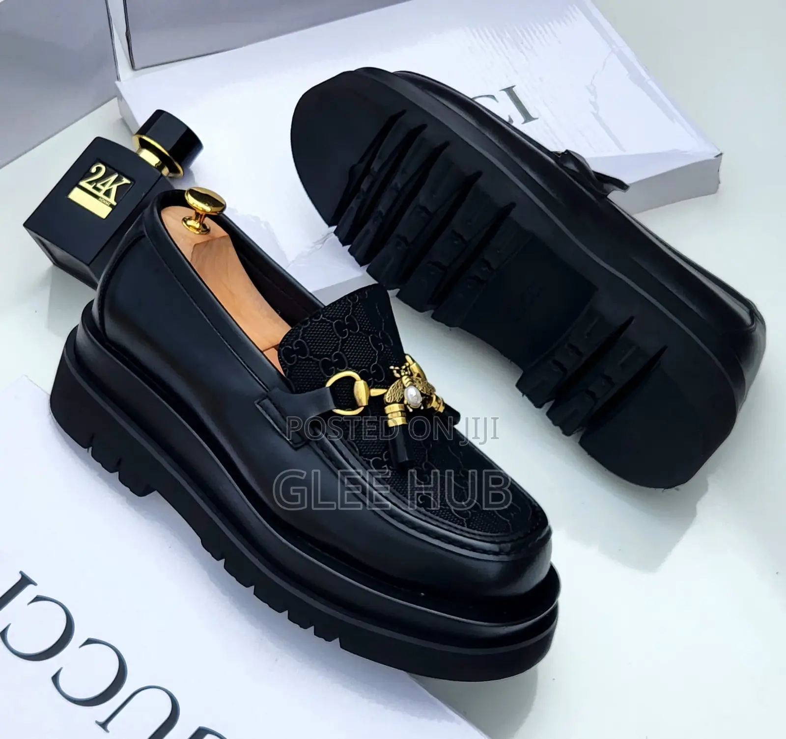 Double Soled Patterned Shoes