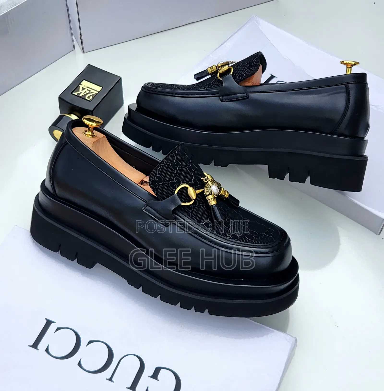 Double Soled Patterned Shoes