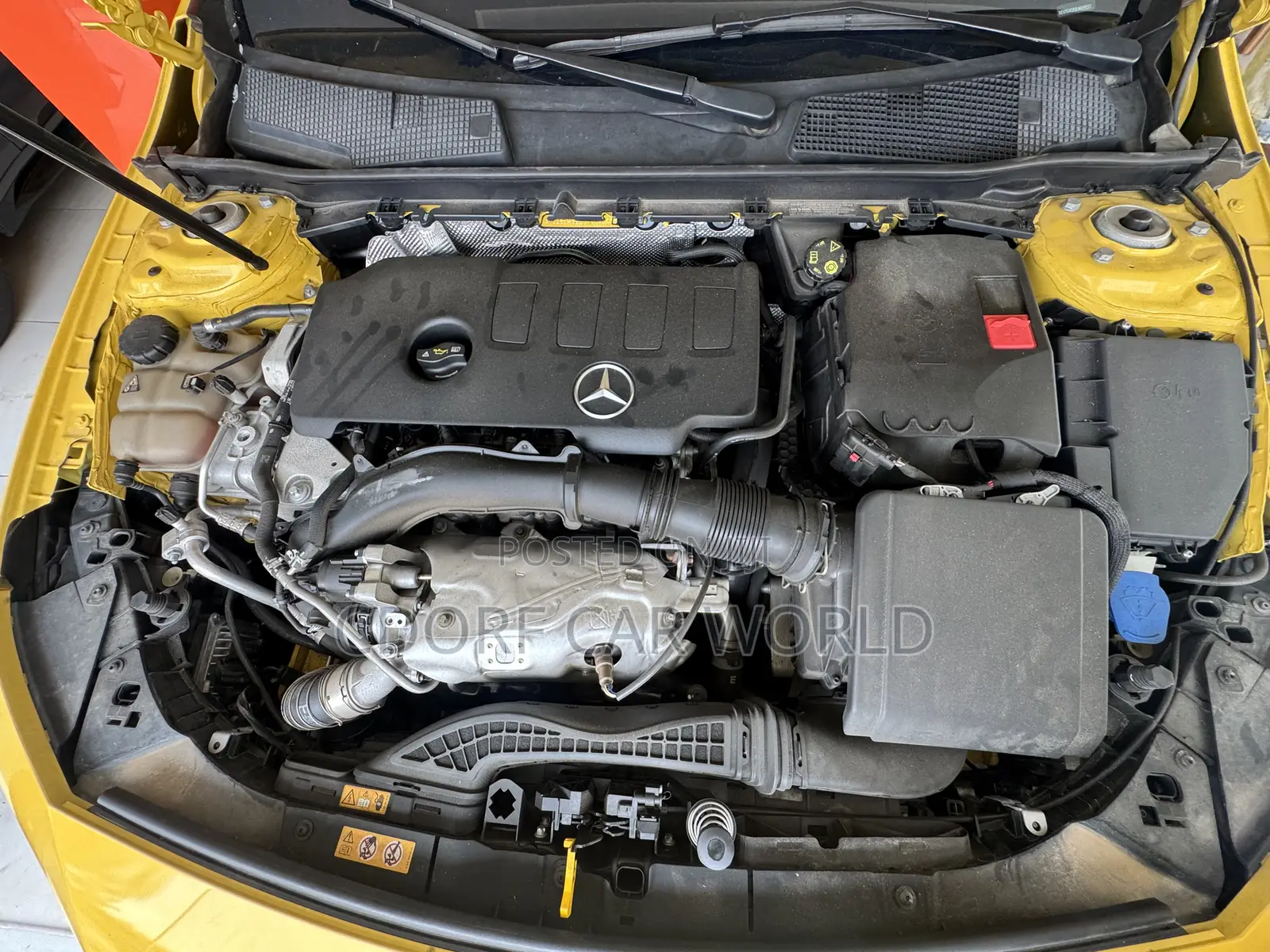 Mercedes-Benz CLA-Class CLA 250 4MATIC Sedan 2021 Yellow