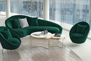 A Set of L Shape Combined With Green Material