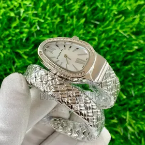 Original Bvlgari Silver Stainless Steel Bracelet Watch