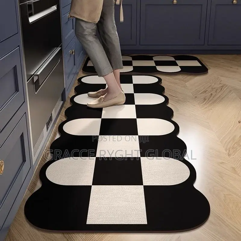 2pcs Kitchen Absorbent Mat