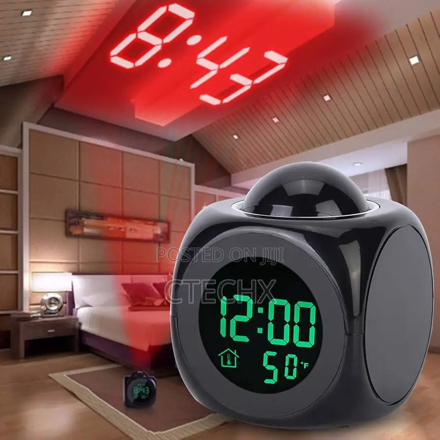 Led Projector Multifunctional Digital Alarm Clock for sale - CTechx ...