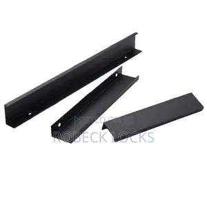 Push Pull Helper Black Hidden Cabinet Handles