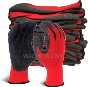Protective Leather/Cotton Hand Glove