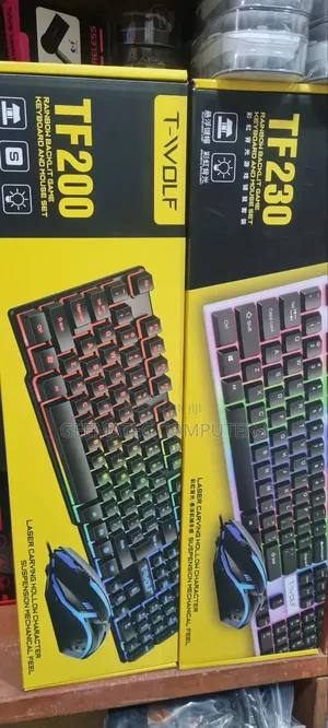 Wired Keyboard and Mouse