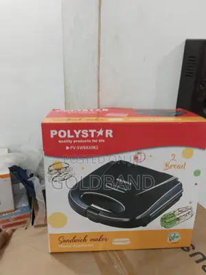 Polystar 2 Slices Sandwich Maker Pv-swb830b2 (Toast Titan)