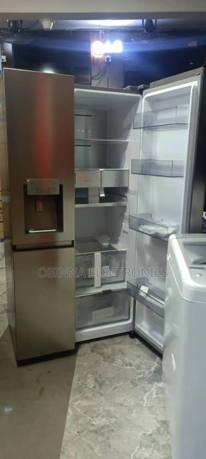 Brand New Hisense Side-Side 514l Fridge>Dispenser>Ice Maker>