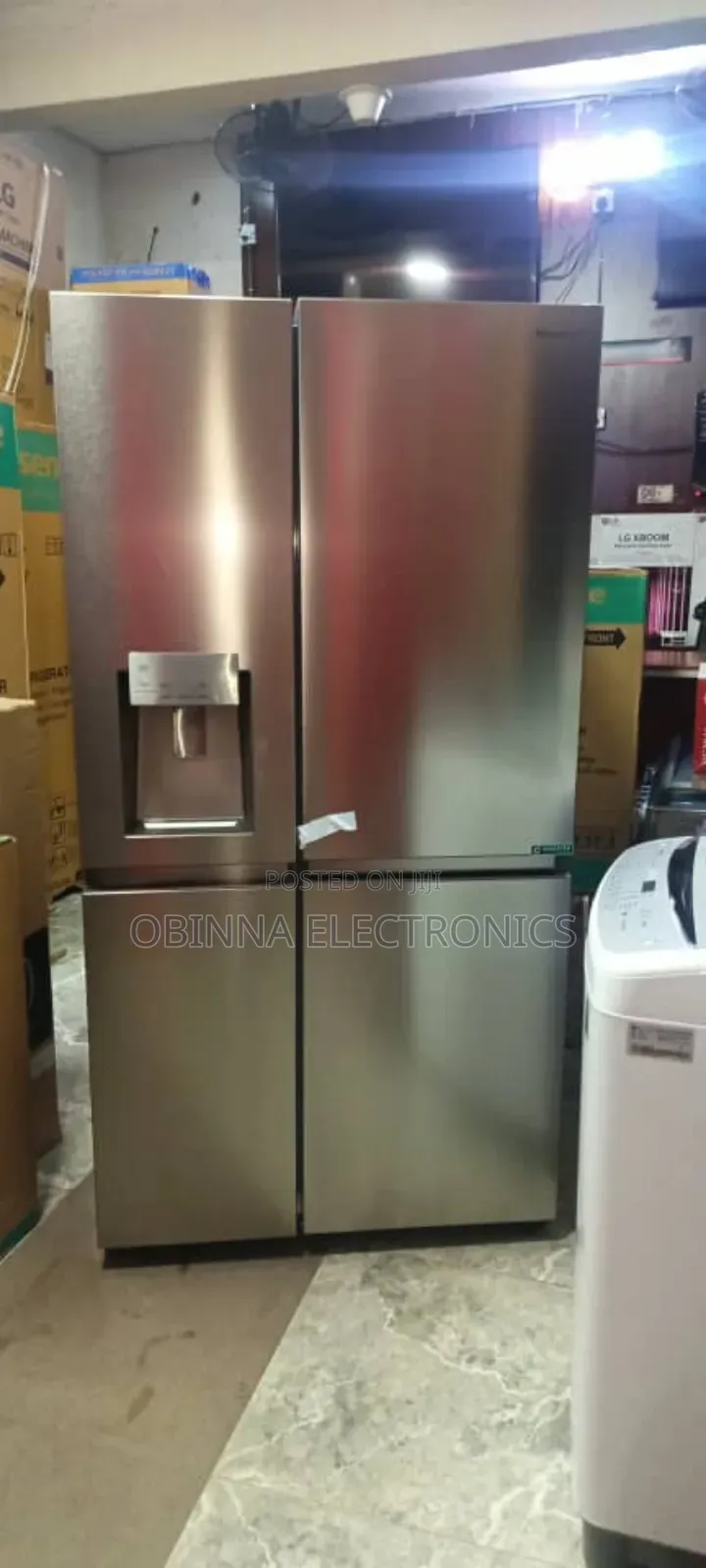 Brand New Hisense Side-Side 514l Fridge>Dispenser>Ice Maker>