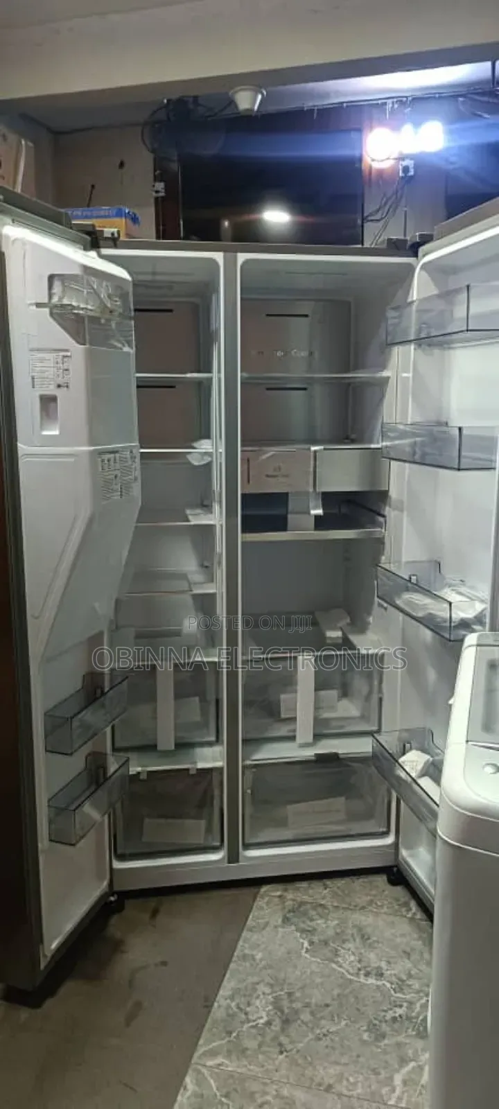 Brand New Hisense Side-Side 514l Fridge>Dispenser>Ice Maker>