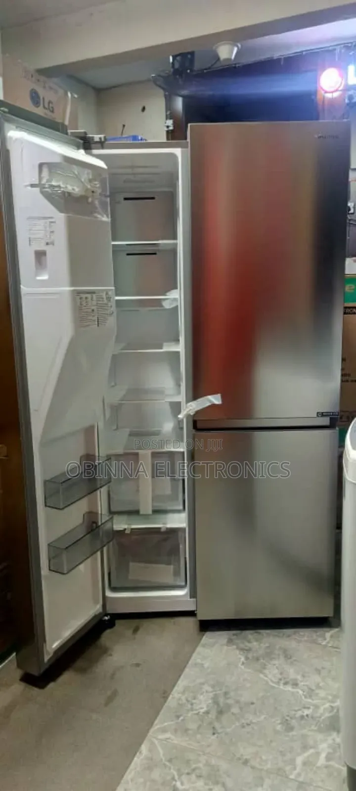 Brand New Hisense Side-Side 514l Fridge>Dispenser>Ice Maker>