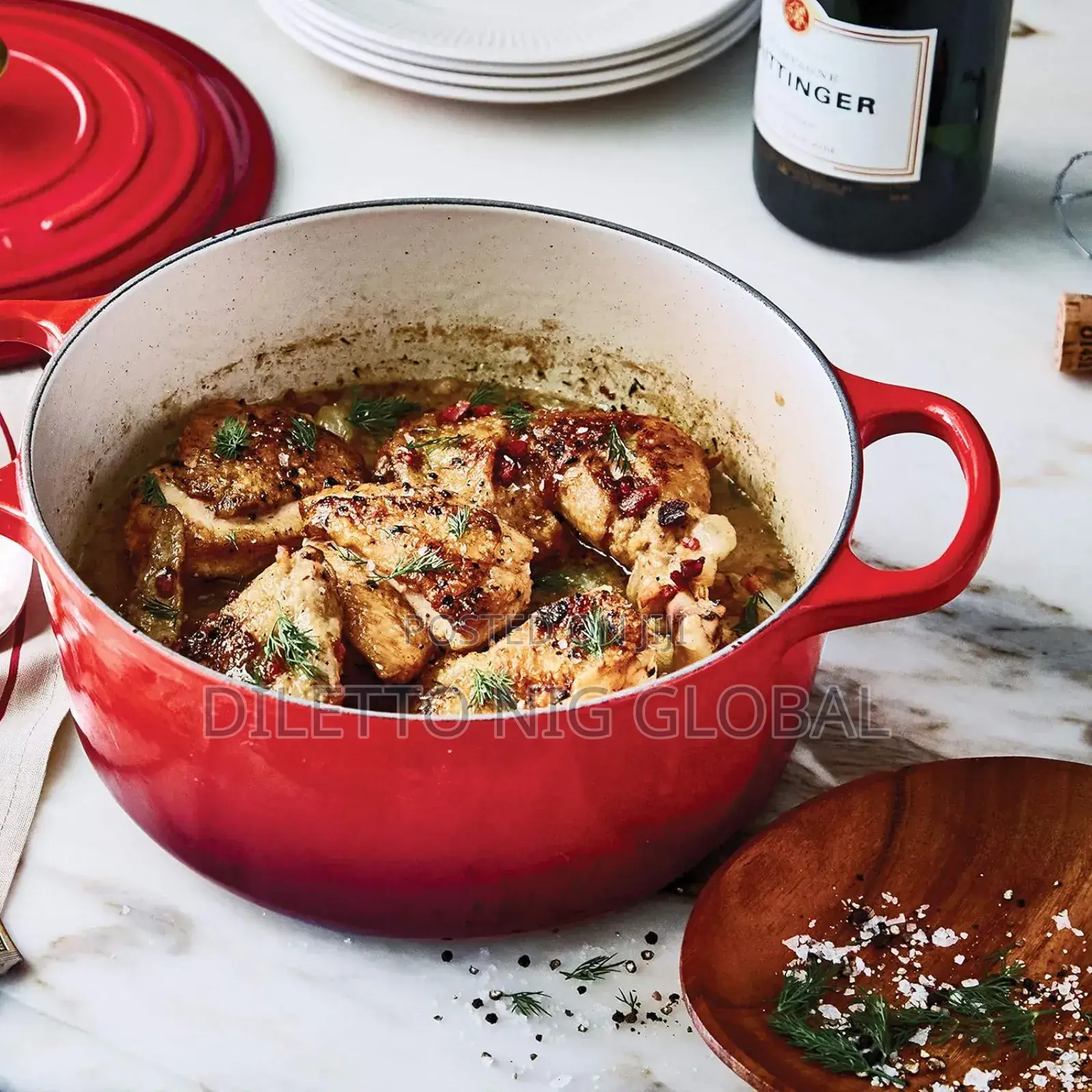 Enamel Cast Iron With Dutch Oven Cookware Set