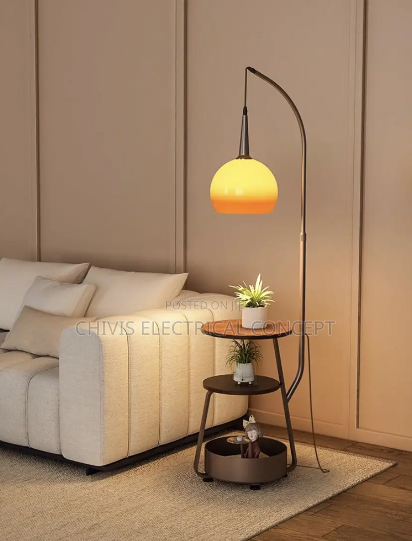 Floor Lamp Antique Bedroom Bedside Table Integrated Grapefru