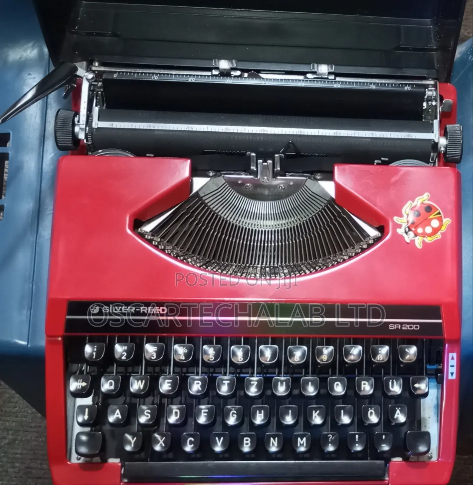 Silver-Reed Portable Manual Typewriter (In Box)