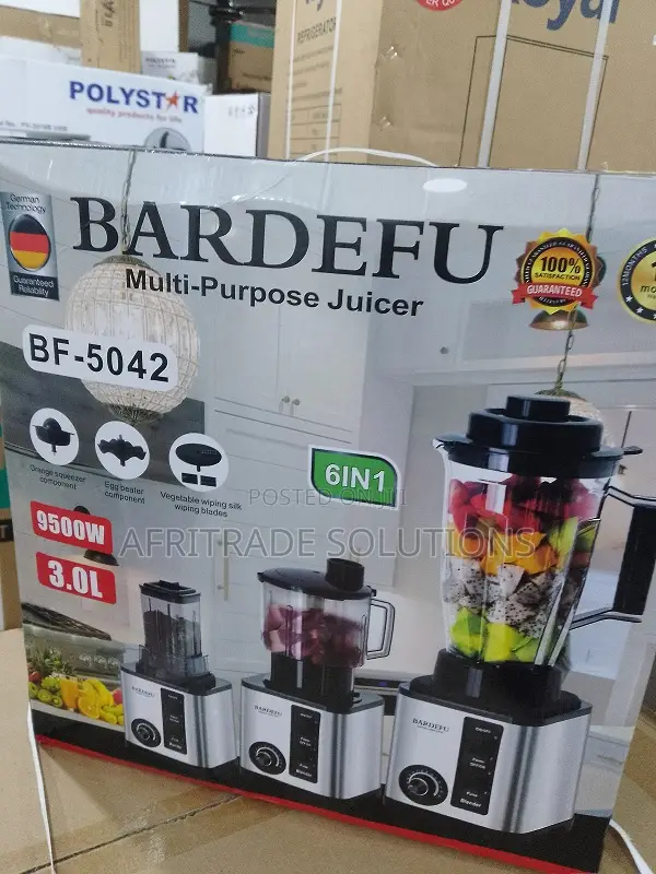 Higher Performance Bardefu 3litres Multi-Purpose Blender