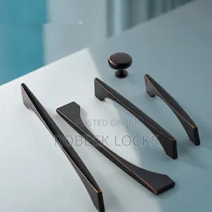 Modern Angled Cabinet Hardware Set