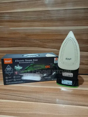 Photo - Raf Electric Cordless and Cord Steam Iron, 2400w, Easy Flow.