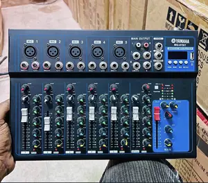 Original F7 Yamaha 7channels Mixer With Bluetooth and Usb