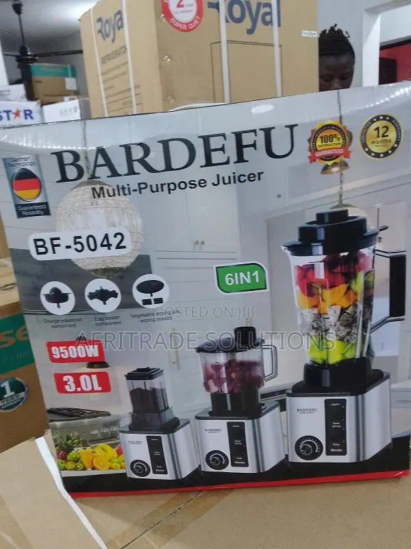 Bardefu 3litres (Bf-5042) Multi-Functional Blender