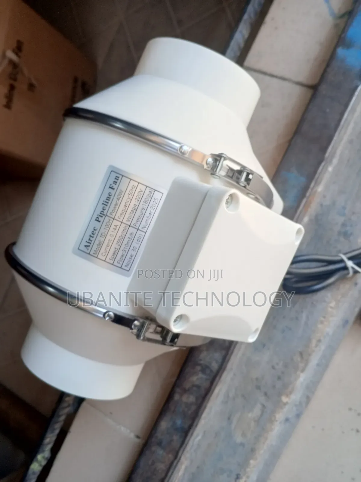 4" Inline Ducting Fan
