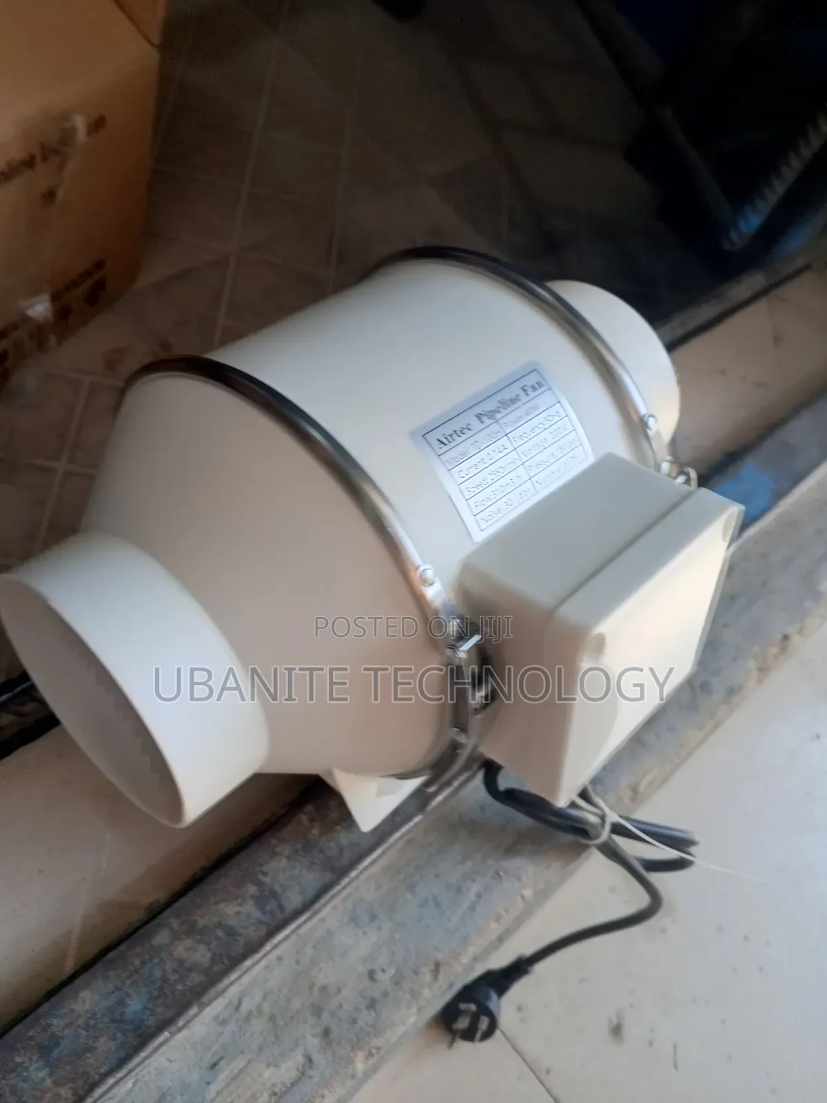 4" Inline Ducting Fan