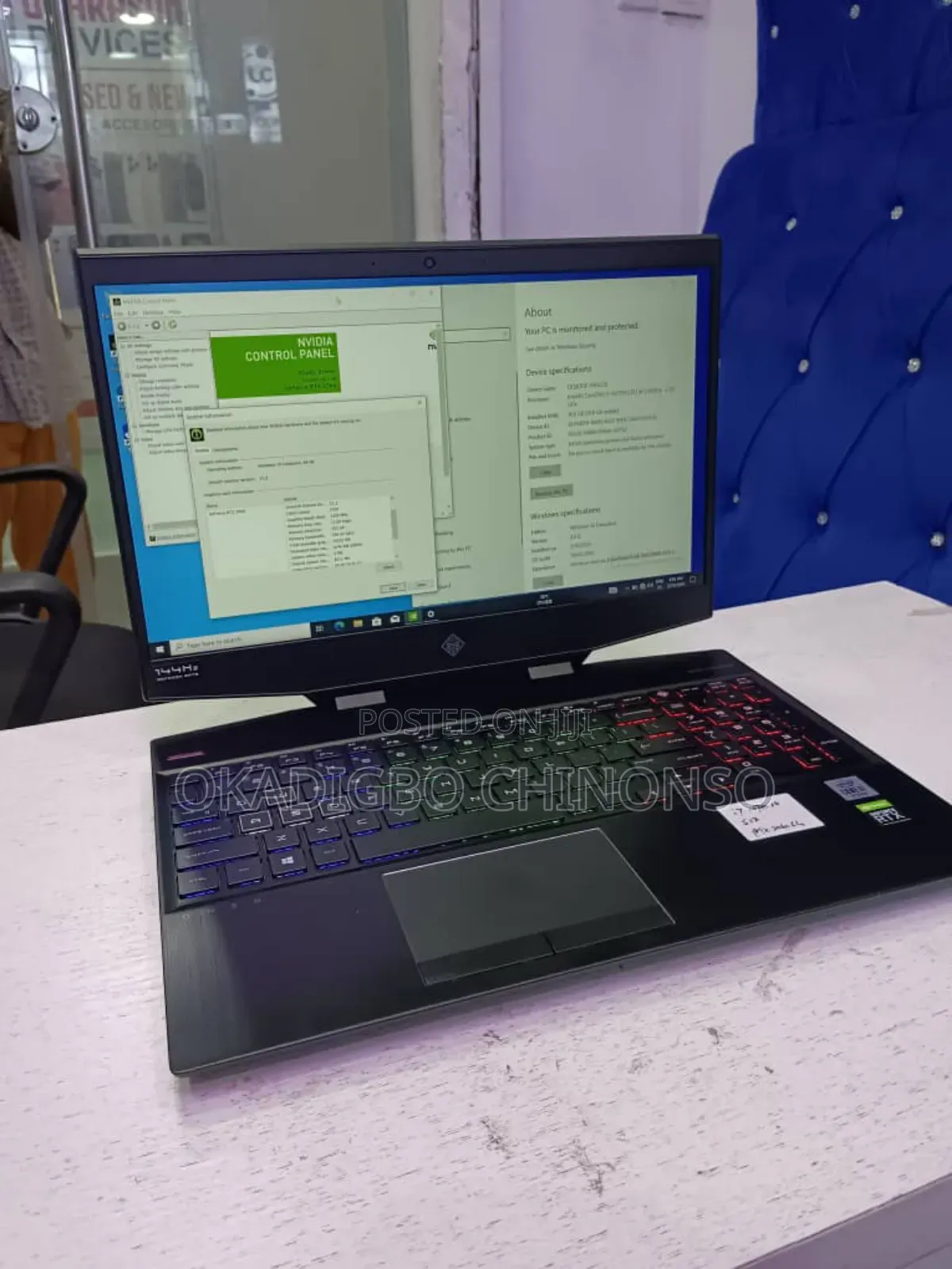 Laptop HP Omen 15 16GB Intel Core I7 SSD 512GB