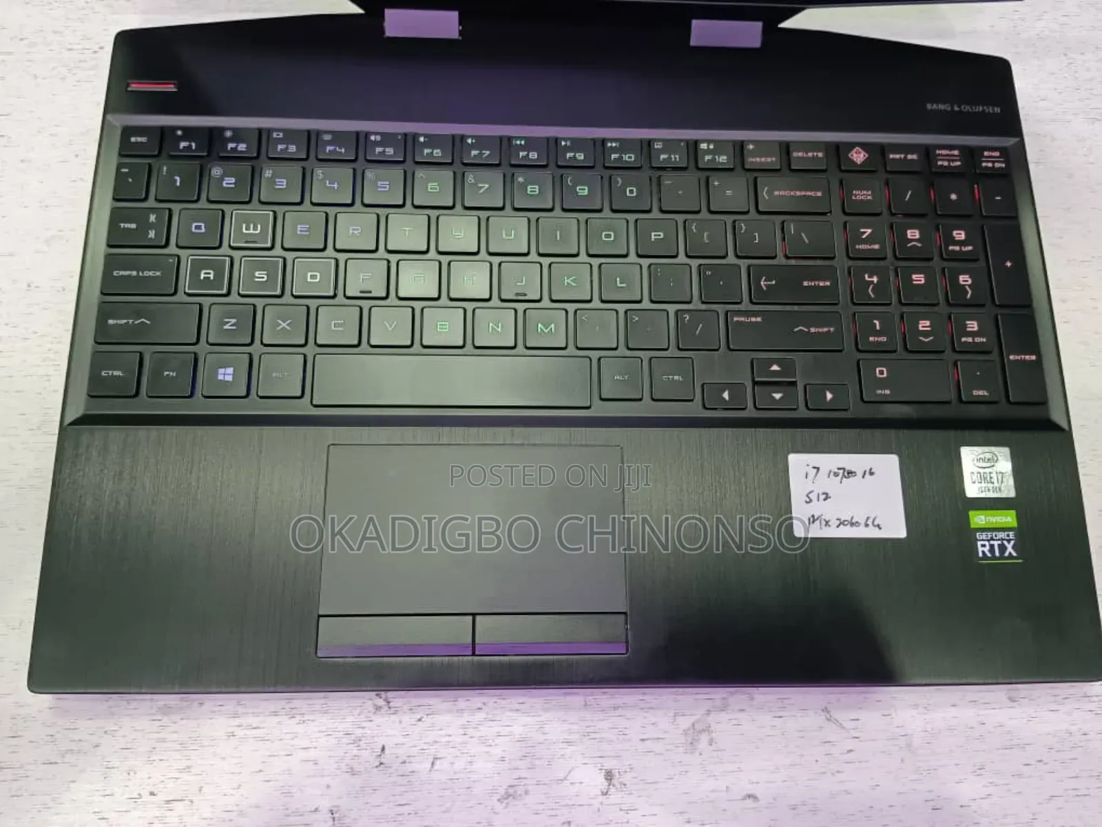 Laptop HP Omen 15 16GB Intel Core I7 SSD 512GB