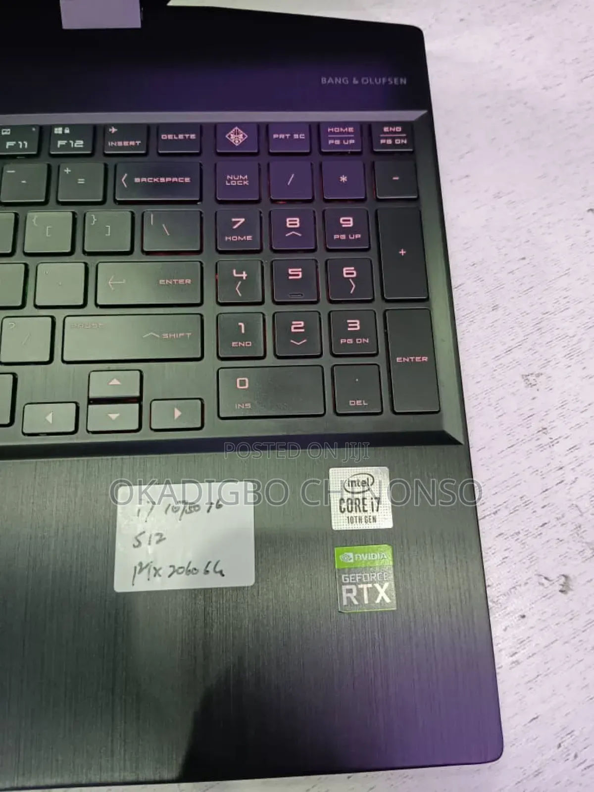 Laptop HP Omen 15 16GB Intel Core I7 SSD 512GB