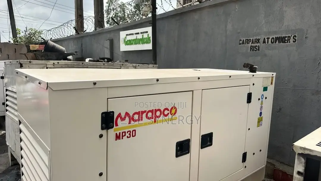 Super Silent 30kva Marapco Ecoplus Uk Perkins Diesel Engine.