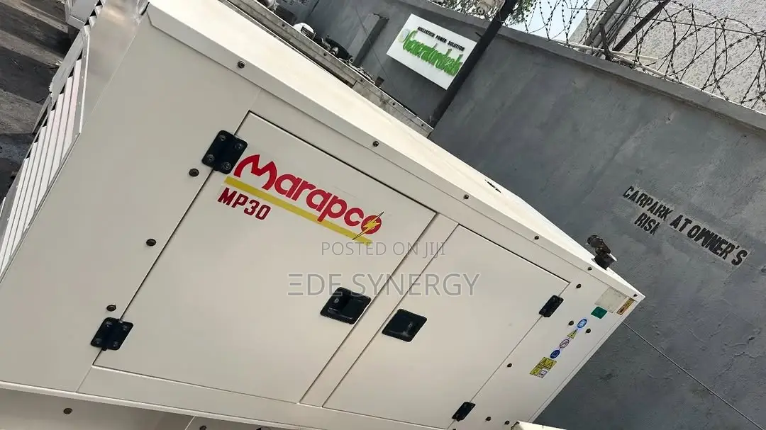 Super Silent 30kva Marapco Ecoplus Uk Perkins Diesel Engine.
