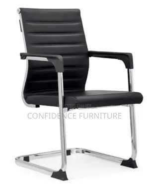 Quality Low Back Visitors Leather Chair