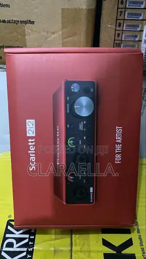 Focusrite Scarlett 2i2 3rd Gen Audio Interface