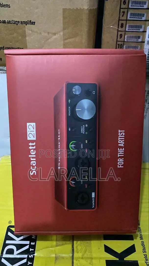 Focusrite Scarlett 2i2 3rd Gen Audio Interface