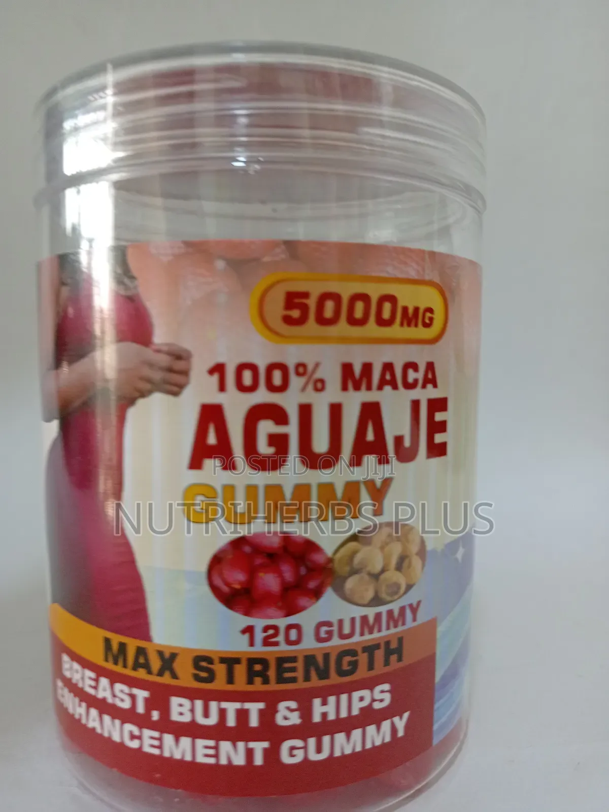 Aguaje 100% Meca Gummies for Max Butt and Hips