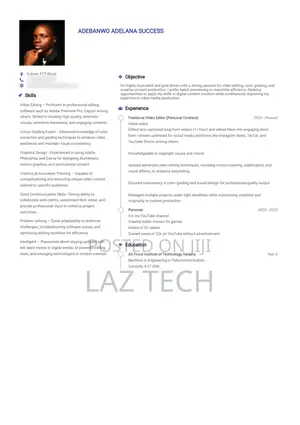 Sales Telemarketing CV