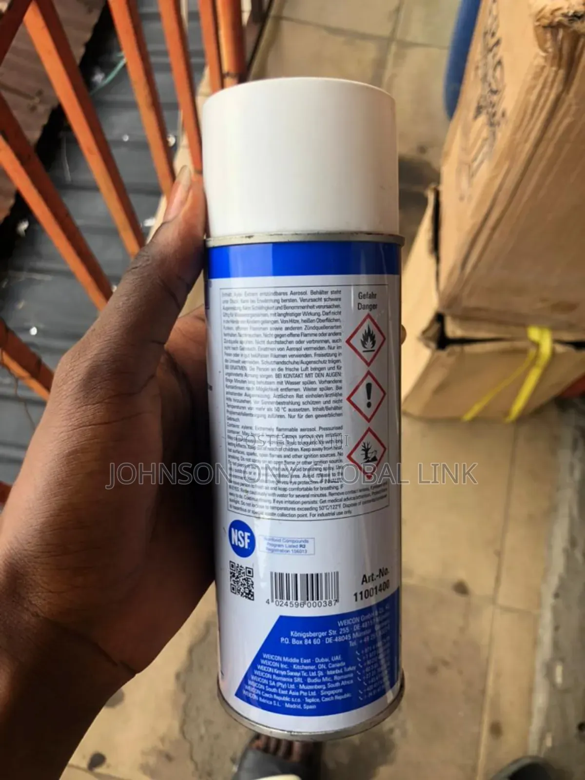 Welcon Zinc Spray
