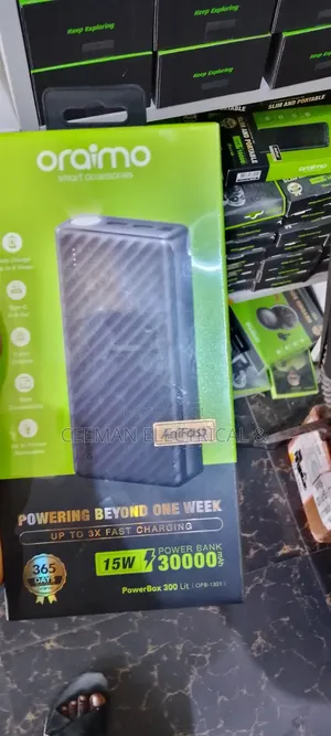 30000arms Oraimo Power Bank