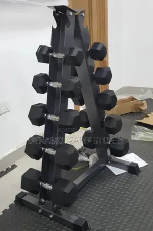8 Pairs Dumbell Rack