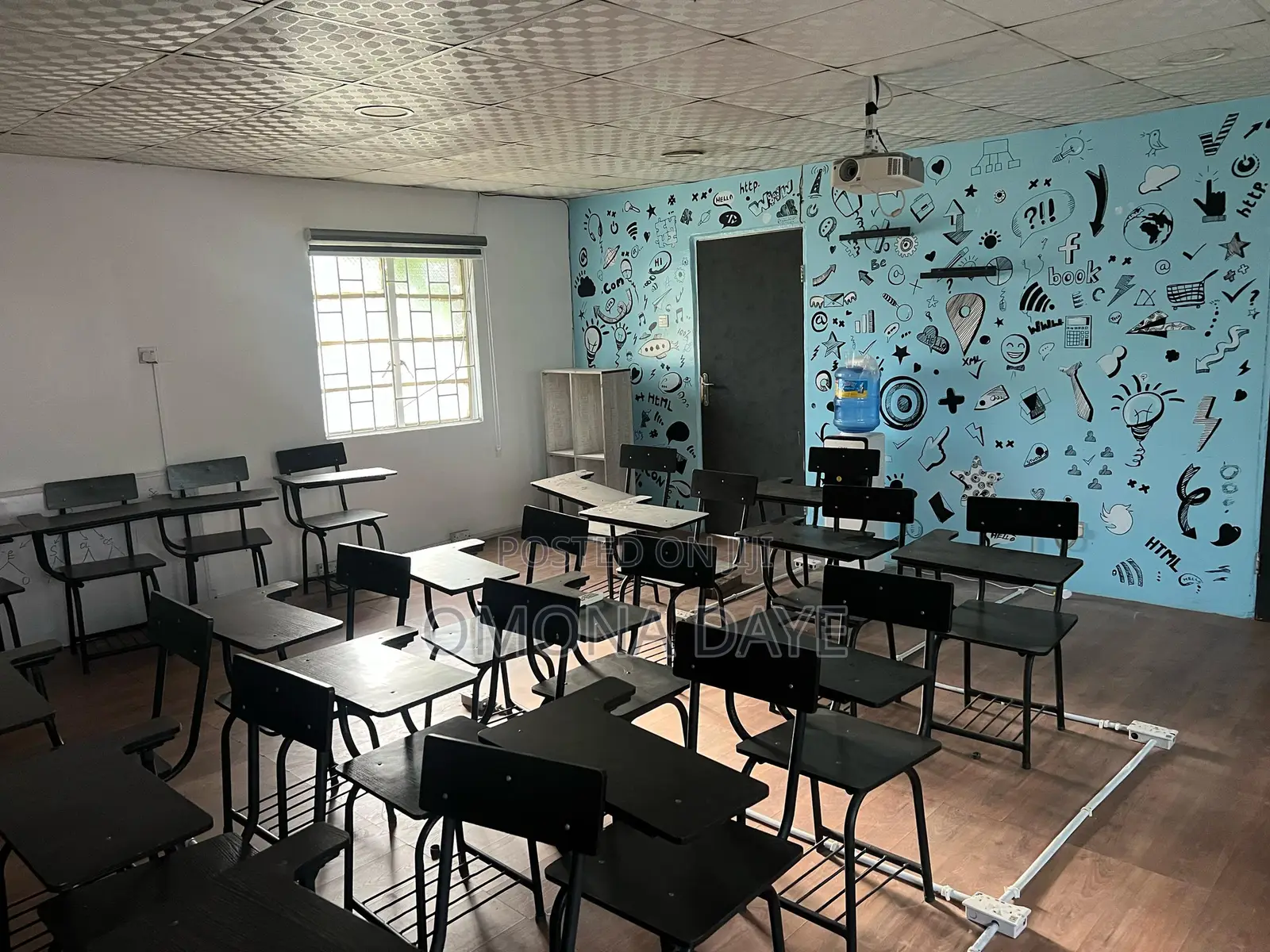 Training Hall for Rent – Capacity 30 People