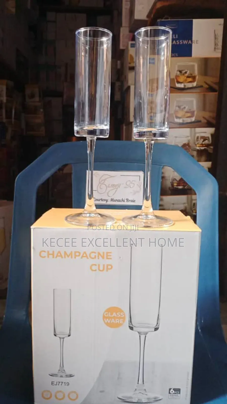 Tall Wine Glass Cup 6 PCS (A Pack)