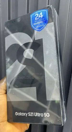 New Samsung Galaxy S21 Ultra 5G 256 GB Black