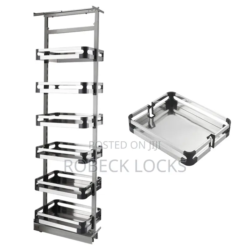Pull-Out Plastic Pantry Organizer