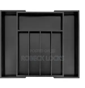 Adjustable Bamboo Silverware Drawer Insert